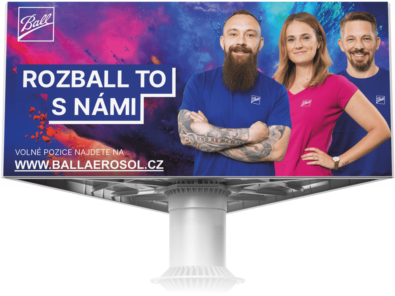 BALLAEROSOL billboard – workoholix.cz