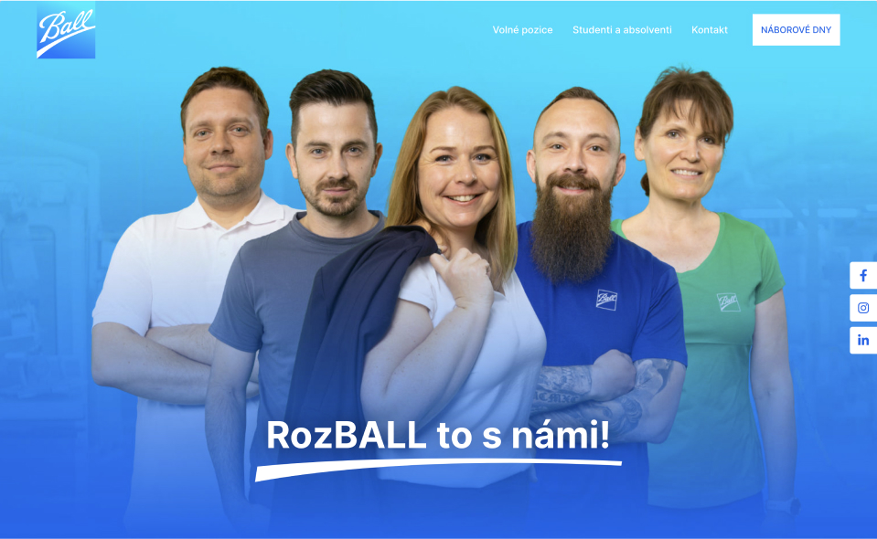 BALLAEROSOL webová vizualizace homepage 1 – workoholix.cz